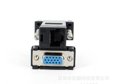 【厂家 VGA转RJ45转接头 通过网络传输VGA信号 网络延】价格_厂家_图片 -